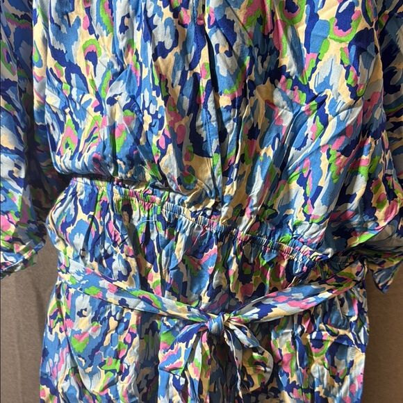 CupShe Blue Multicolor Women's Romper - Picture 3 of 16